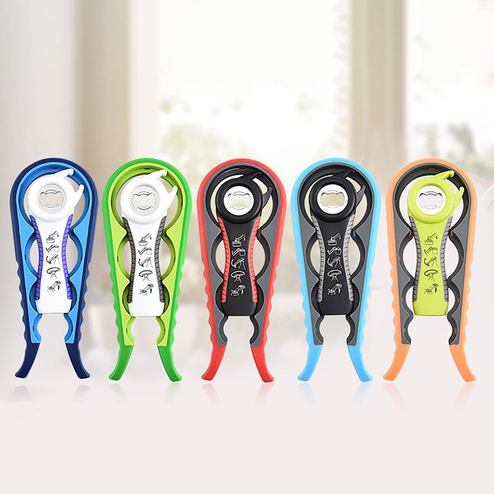 Apartment Essentials Can Opener Effortless & Cut Ergonomic Design For