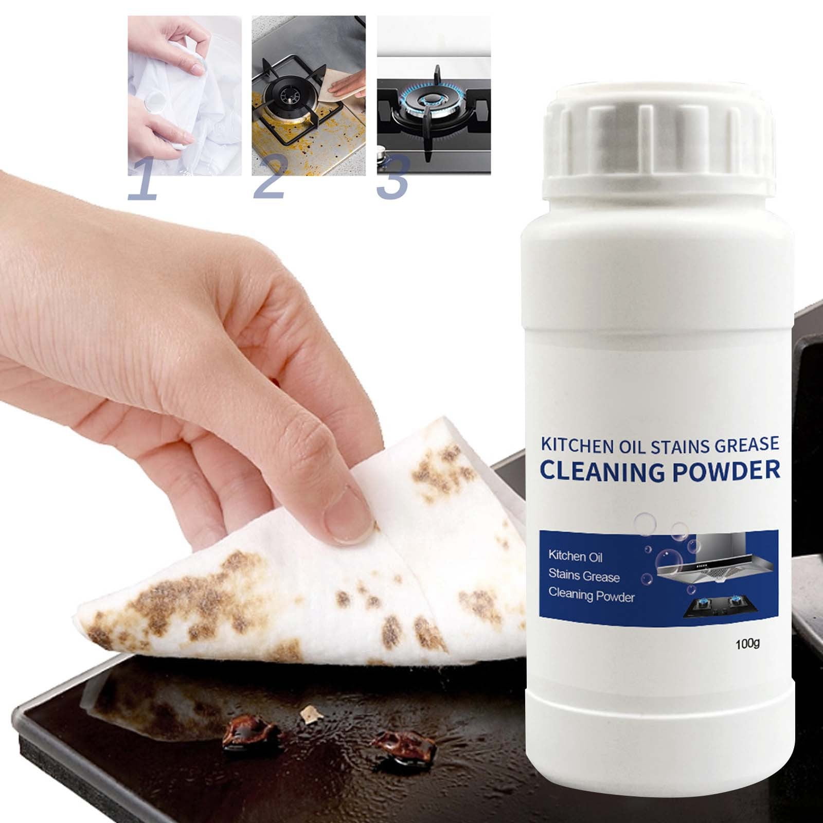 Apartment Essentials Oil Cleaning Powder 100g Kitchen Range Hood Stove