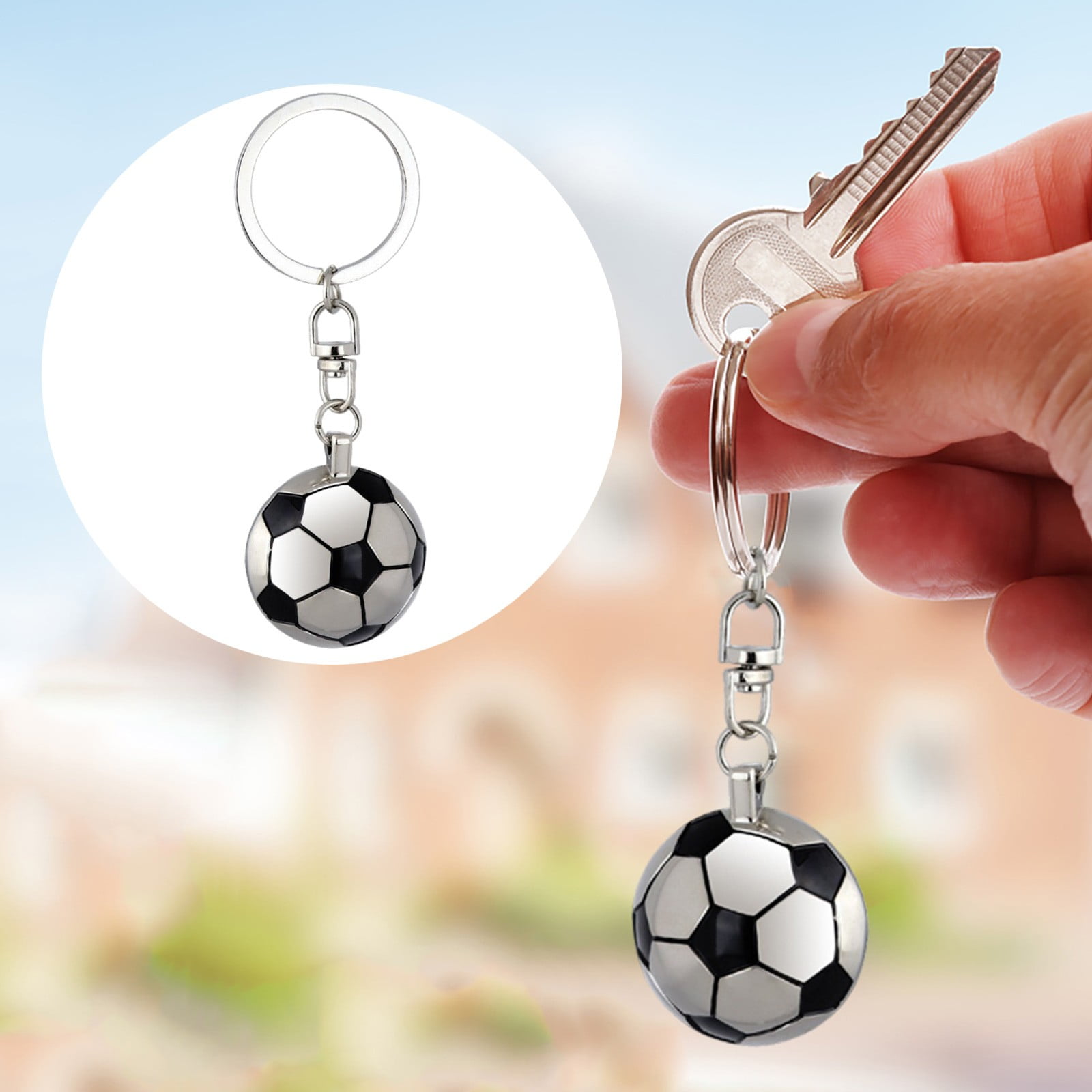 Apartment Essentials,Room Accessories,Football Keychain Football Club