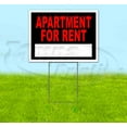 thumbnail image 1 of Apartment For Rent (18" x 24") Yard Sign, Includes Metal Step Stake, 1 of 6