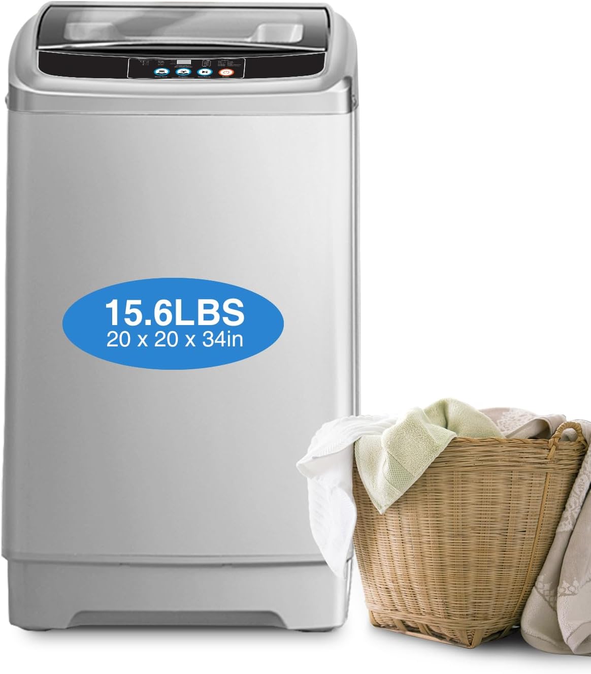 Apartment Washing Machine, Top Load Electric Washing Machine with
