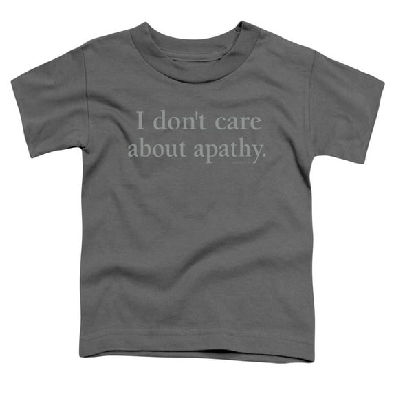 - Apathy - Toddler Short Sleeve Shirt - 3T