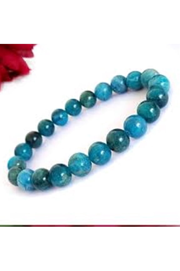 Apatite strach elastic Bead Braclet 8 mm