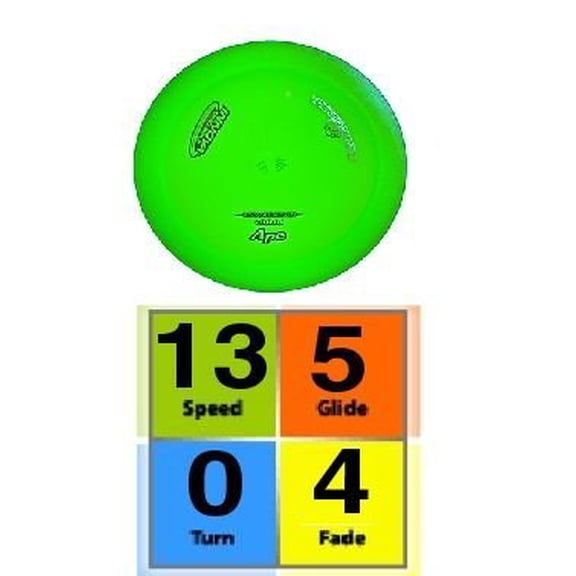 Ape Blizzard Champion Plastic Distance Driver Disc Golf Disc
