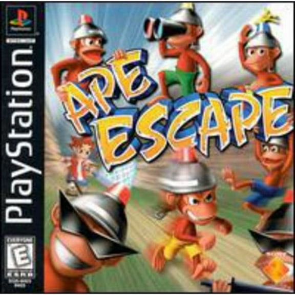 Pre-Owned Ape Escape - Playstation 1 PS1 (Game with Case and Artwork)