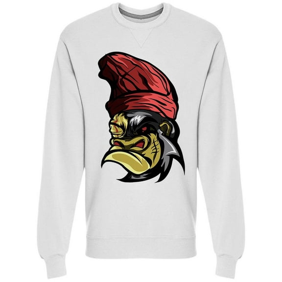 Ape Hip Hop Style Sweatshirt Men -Image by Shutterstock, Male Medium