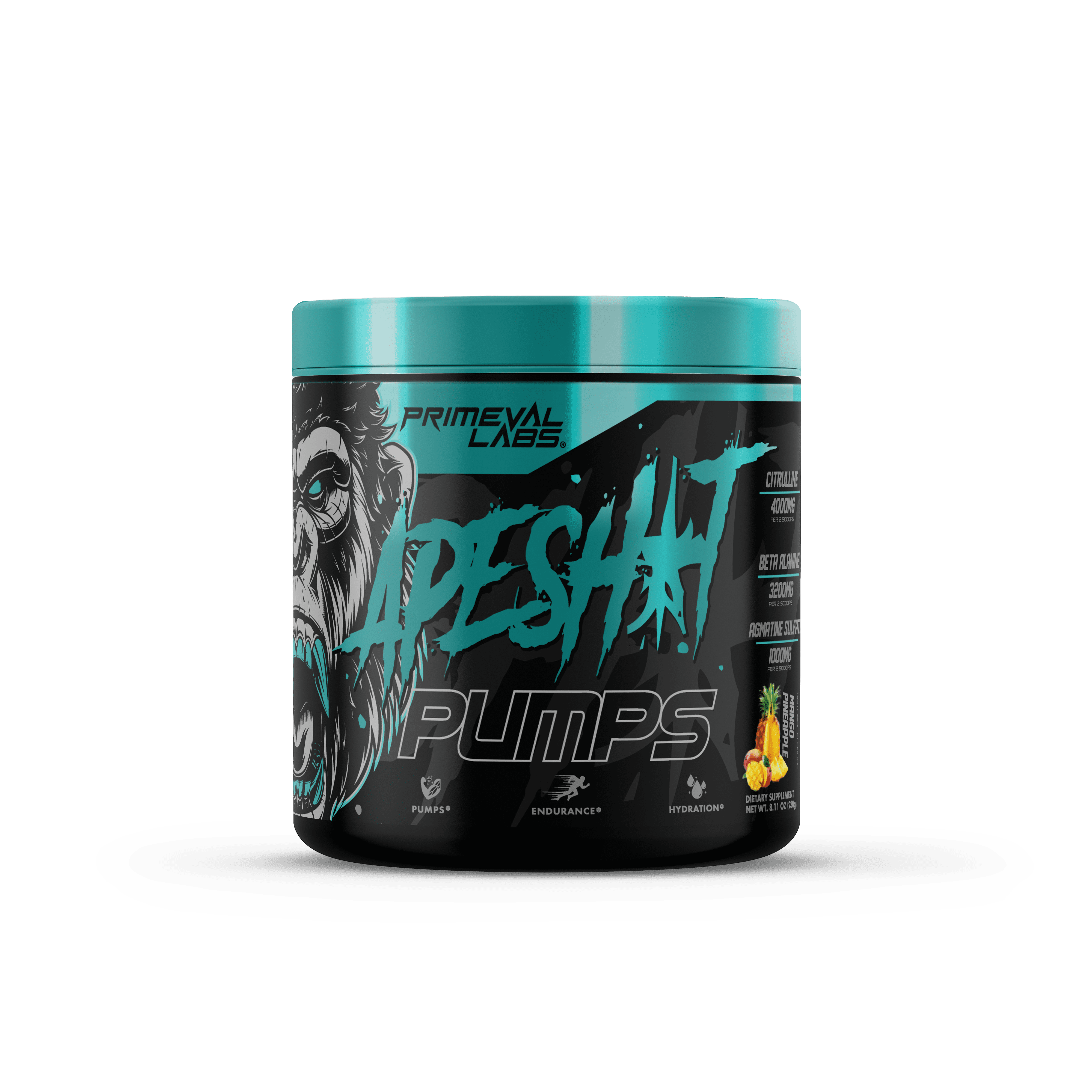 Primeval Labs APESH*T pump40sevingsプレワーク Amazon.com: Primeval Labs Ape Pumps PreWorkout Powder for