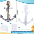 Apec's 4 Feet Nautical Anchor Cardboard Cutout Decorations Large ...