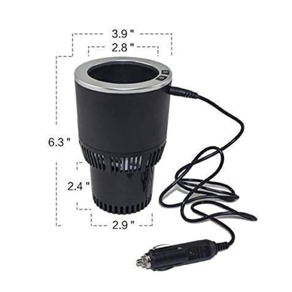 Apec's Premium 2-in-1 Car Cup Heating Cooling Smart Car Cup Mug Warmer ...