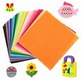 thumbnail image 1 of Apehuyuan Colored Felt Fabric Sheets 8*12 inches 40 Pcs 1mm Thick Pre Cut Quilt Squares Assorted Patchwork Sewing DIY Craft for Kids School Projects(8*12''), 1 of 6