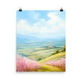 thumbnail image 1 of Apennine Mountains Print, Italian Landscape Wall Art, Alpine Travel Poster, Spring Wildflowers Nature Decor, European Countryside Home Decor #3954, Unframed Poster Size 8x12, 1 of 4