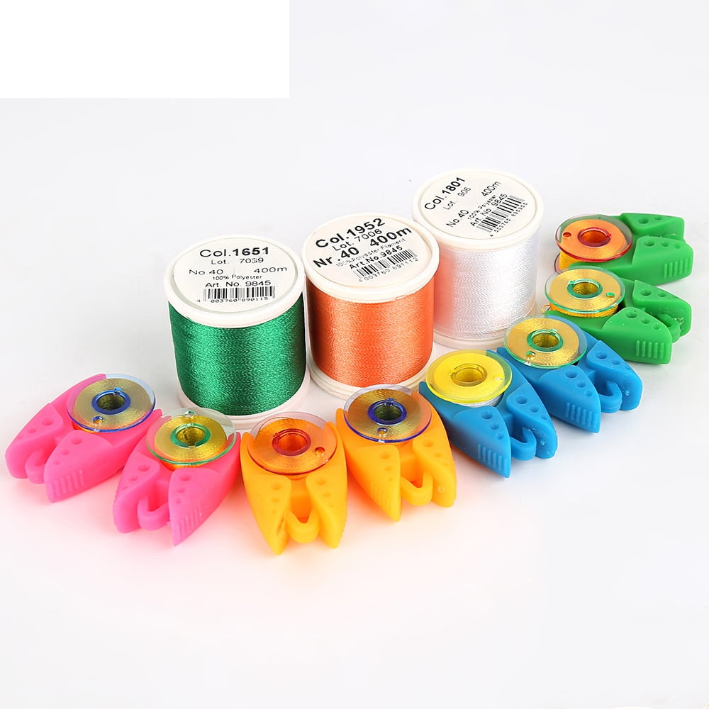 Apepal 20PCBobbin Clamps Holders Keeping Bobbin Thread Tails Under