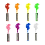 Apepal 8PCS Colorful Effect Disposable Smoke Machine Tube Bottle Studio Car Photography Toy Wedding Halloween