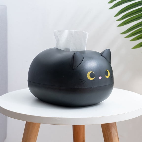 Apepal Cat Tissue Box Cute Cat Napkin Box Kawaii Cat Tissue Holder Cat Cute Tissue Box For Car Home Bathroom Kitchen Office