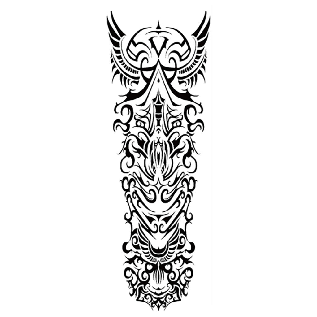 Apepal Different Styles of Arm Temporary Stickers Body Art Cool Body Decoration