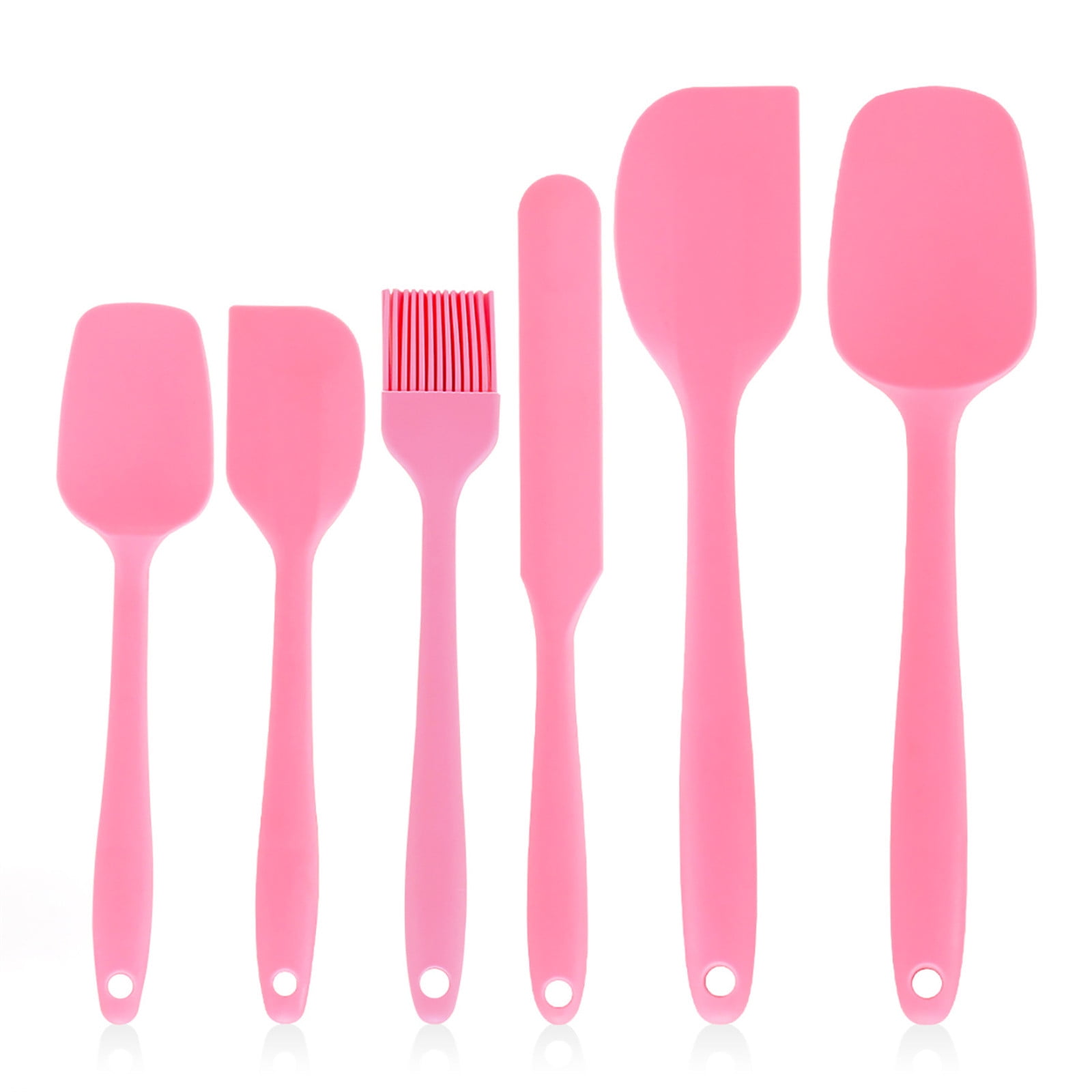 Apepal Food Grade Silicone Spatula Set Of 6 HeatResistant Rubber