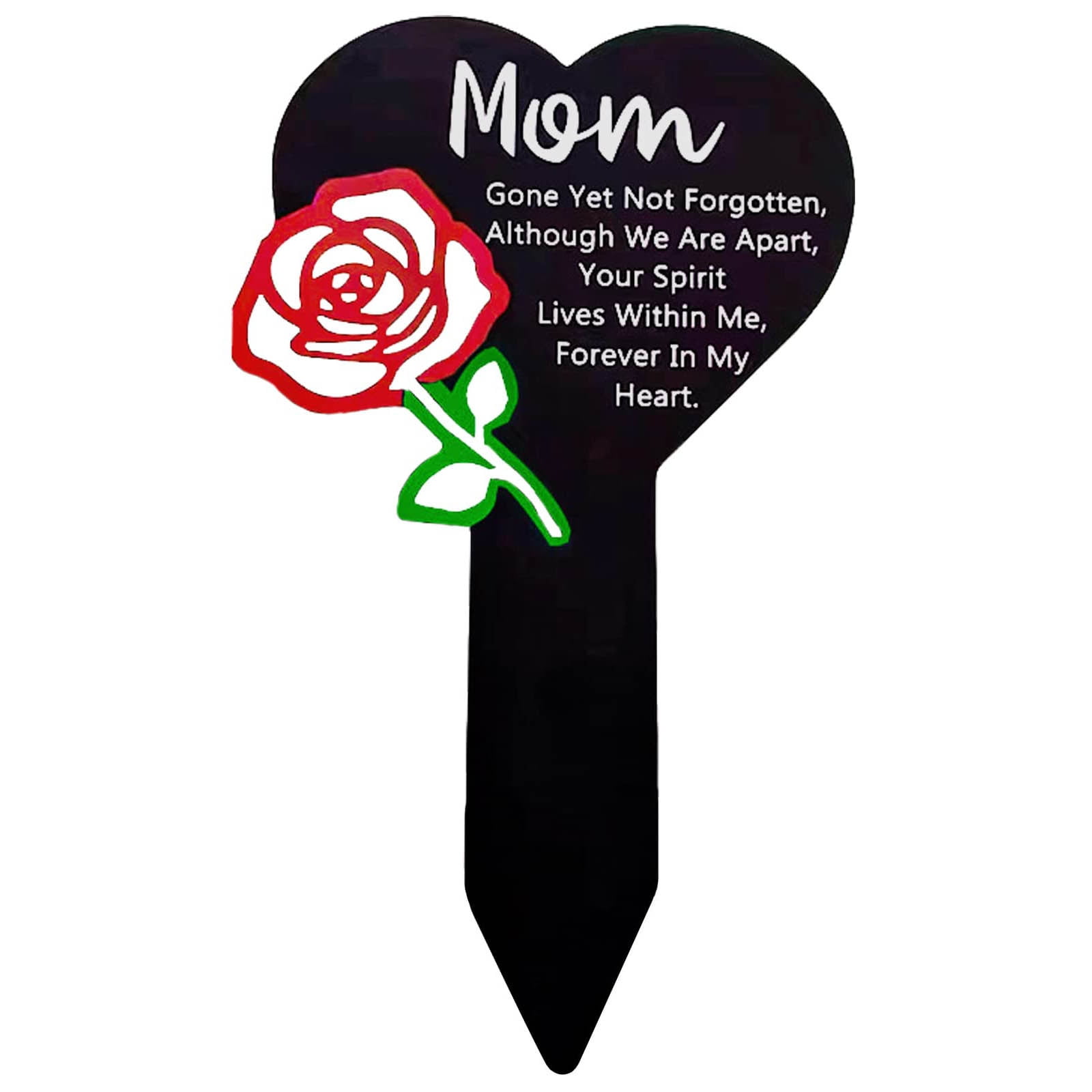 Apepal Memorial Acrylic Grave Markers Cemetery Garden Stake Memorial