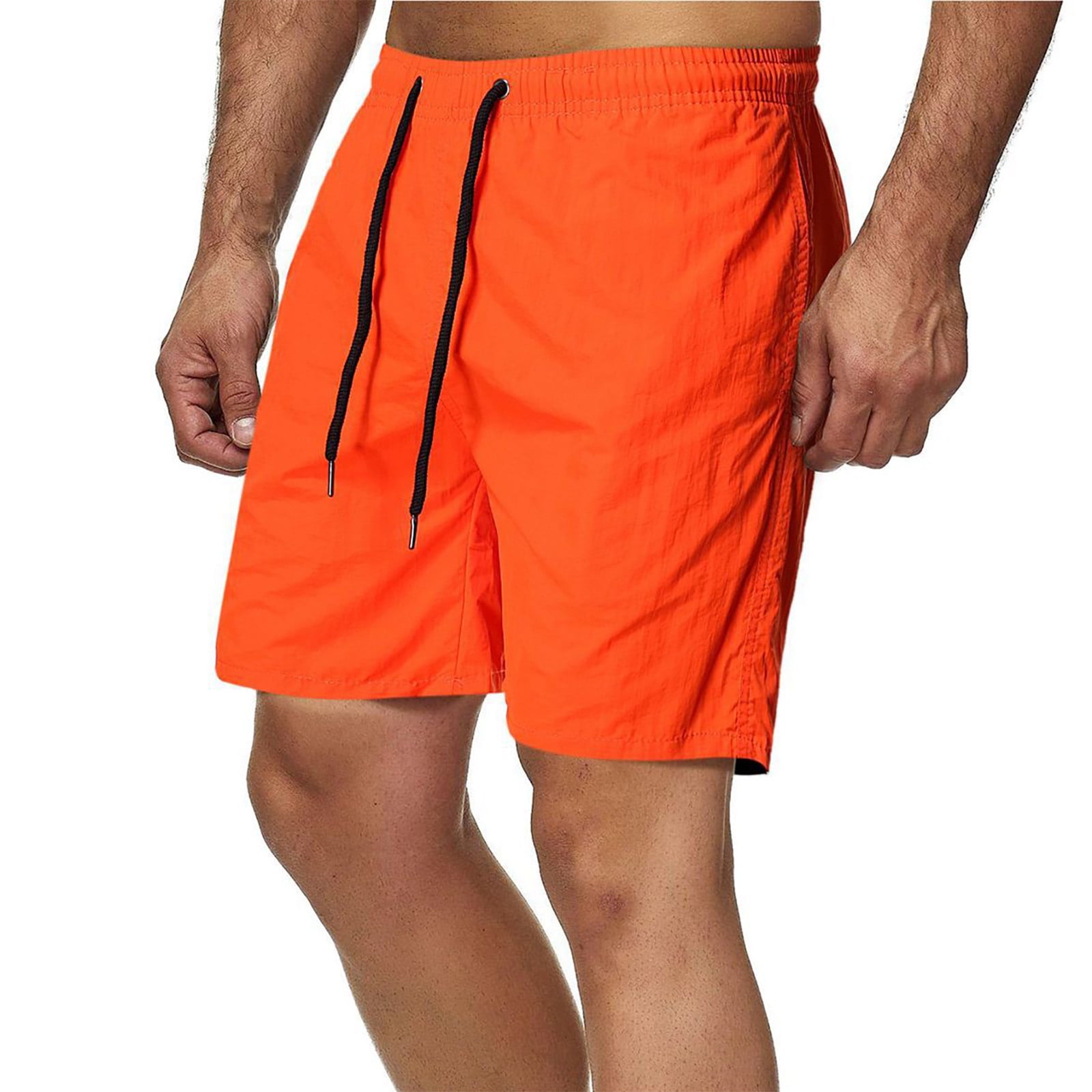 Apepal Men's Shorts Casual Classic Fit Drawstring Summer Beach Shorts