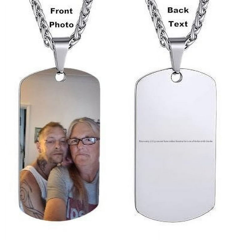 Custom metal necklace best sale