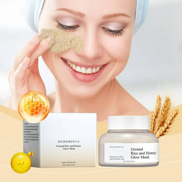 Apepal Rice Flour Honey Mask Pore Sebum Care Suitable For Dry And