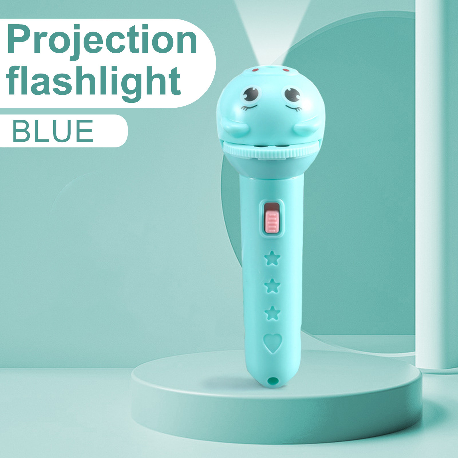 Apepal Slide Projector Flashlight Projection Light Toys Slide