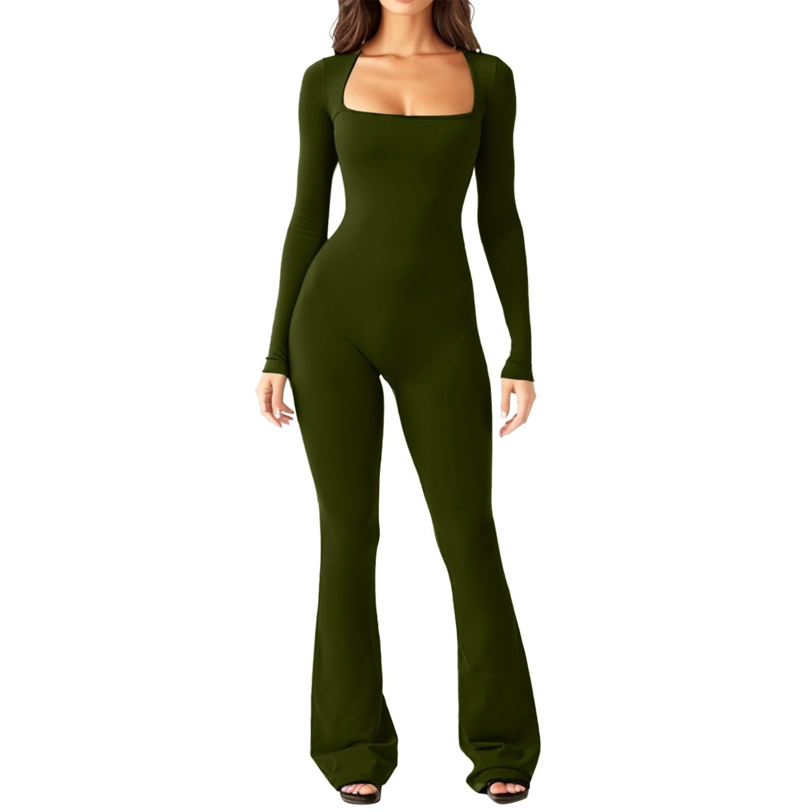Apepal Womens Jumpsuits Cargo Pant for Women Woman‘s’ Wide Leg Jumpsuits For Women Long Sleeve