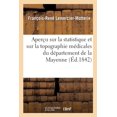 thumbnail image 1 of Aperçu Sur La Statistique Et Sur La Topographie Médicales Du Département de la Mayenne: Notions d'Hygiène Publique Et Spéciale Aux Professions Les Plus Nombreuses Et Les Plus Insalubres (Paperback), 1 of 1