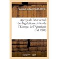 thumbnail image 1 of Aper U De L' Tat Actuel Des L Gislations Civiles De L'europe, De L'am Rique, 1 of 1