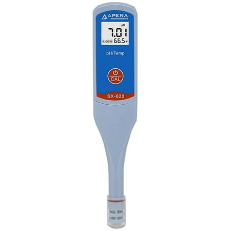 Apera Instruments SX620 pH Pen Tester Kit with 0.01 pH Accuracy, 3-Point Auto. Calibration, ATC 0.01 pH (3pt calibration)