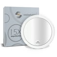 Apercolorier 15x Magnifying Compact Travel Mirror 6Inches Mirror with