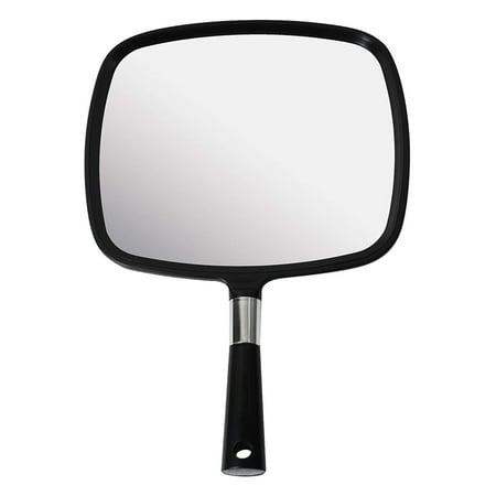 Apercolorier Hand Held Mirror, Large and Comfy Hand Mirror with Handle for Salon (Black) price history and forecast - Apercolorier
