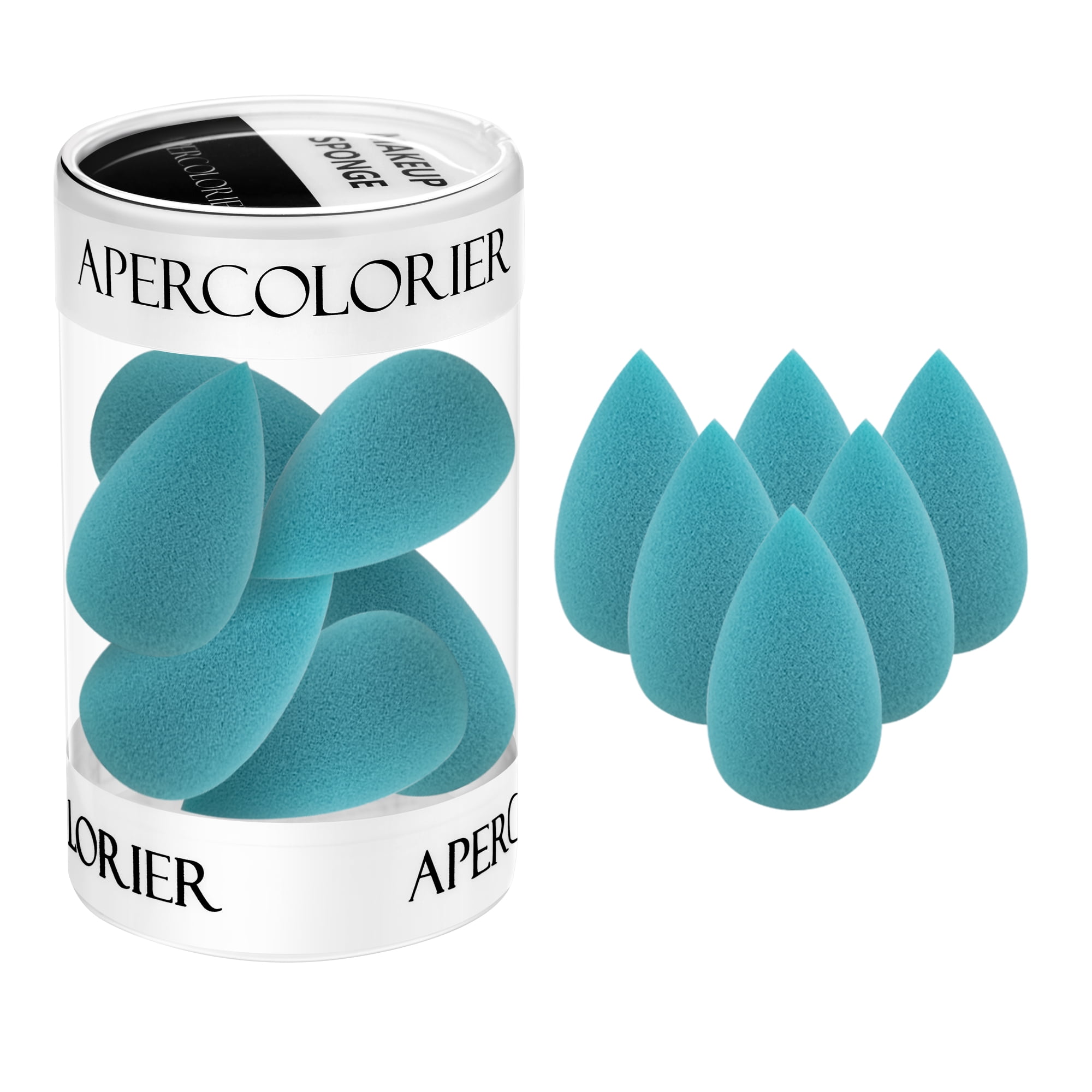 Apercolorier Small Mini Beauty Makeup Sponge Blender Under Eyes 6 PCS