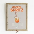 thumbnail image 1 of Aperol Spritz Cocktail Print, Retro Bar Cart Art Print, Cocktail Collage Poster, Vintage Bar Cart Decor, Wall Art, Modern Wall Decor, 24x36 UNFRAMED, 1 of 2
