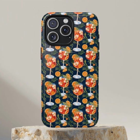 Aperol Spritz H034 Premium Case for iPhone 17 16 15 14 13 12 11 Pro Max – Unisex Design