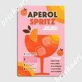 thumbnail image 1 of Aperol Spritz Metal Sign Vintage Pub Garage Wall Cave Plaques Aluminum Sign Poster Size: 12 x 8 Inches, 1 of 4
