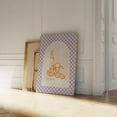 thumbnail image 1 of Aperol Spritz Poster Purple & Orange Italy Checkered Cocktail Print, Aesthetic Room Decor Wall Art, Modern Wall Decor, 8x12 UNFRAMED, 1 of 2