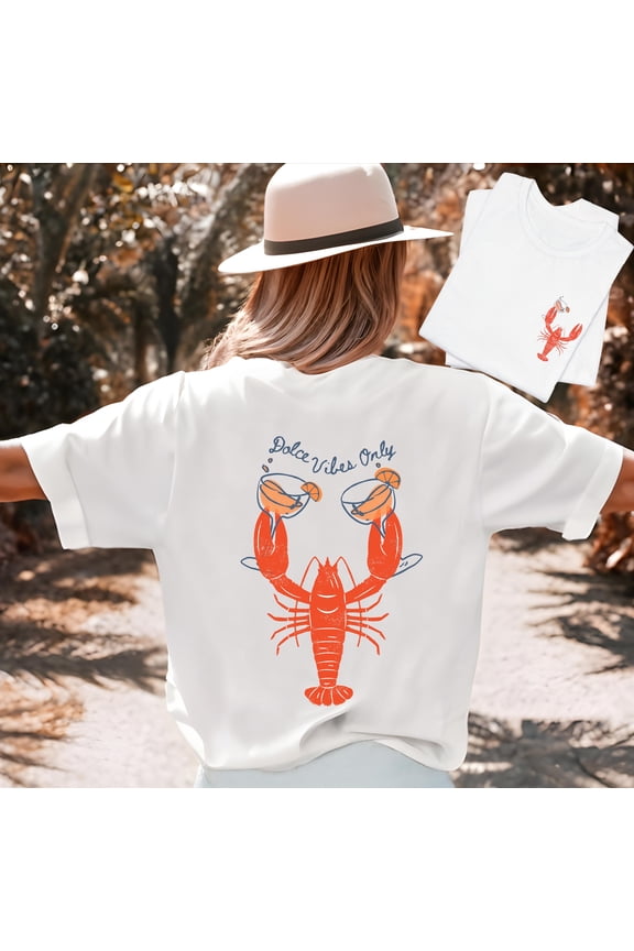 Aperol Spritz Shirt Ciao Bella Ciao Shirt Lobster Shirt Dolce Vita Shirt Old Money Aesthetic Ocean Inspired Style Tomato Girl Italian Shirt, Vintage Birthday Gift