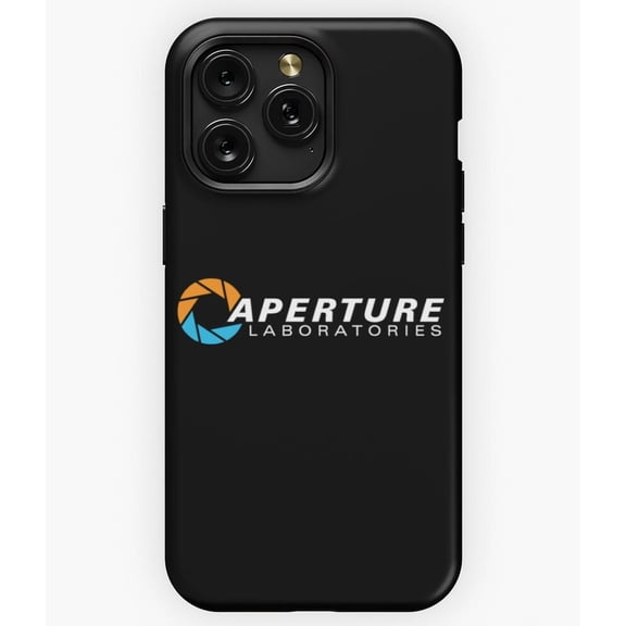 Aperture Science Laboratories Portal Classic Logo A3645 Phone Case for iPhone 11 to 17 Pro Max