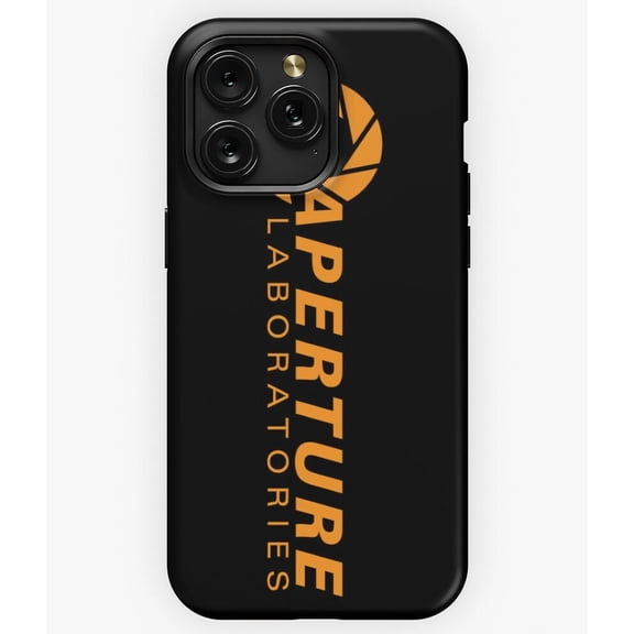 Aperture Science Laboratories Portal Video Game Logo A3620 Phone Case for iPhone 11 to 17 Pro Max