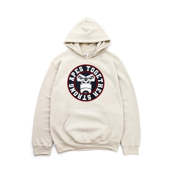 Apes Together Strong Unity Movie Quote Team Community Humor Hoodie, for men & women, up to size 5XL