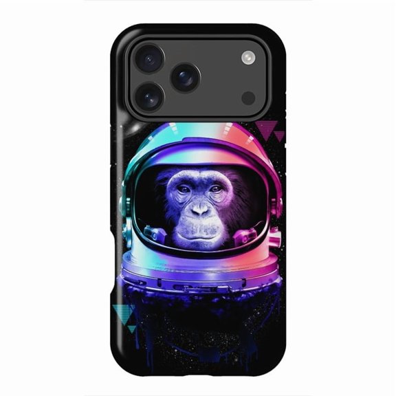 Apestronaut Monkey Astronaut Cosmic Fun Case for iPhone 17 16 15 14 13 12 11 Pro Max