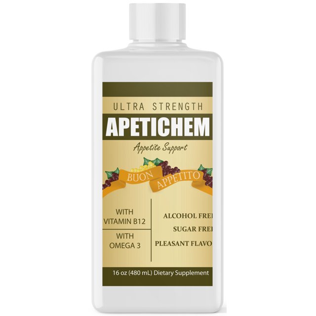 Apetichem Ultra Strength Appetite Support w/Vitamin B12 and Omega 3 (16