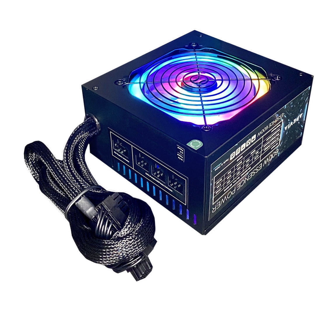 Apevia Essence ATX-ES600-RGB 600W Power Supply