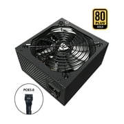 Apevia ATX-PR850W PCIe 5.0 & ATX 3.0 Ready Prestige 850W 80 + Gold Certified، Gen 5 12VHPWR Connector، Active PFC ATX Gaming Power Supply