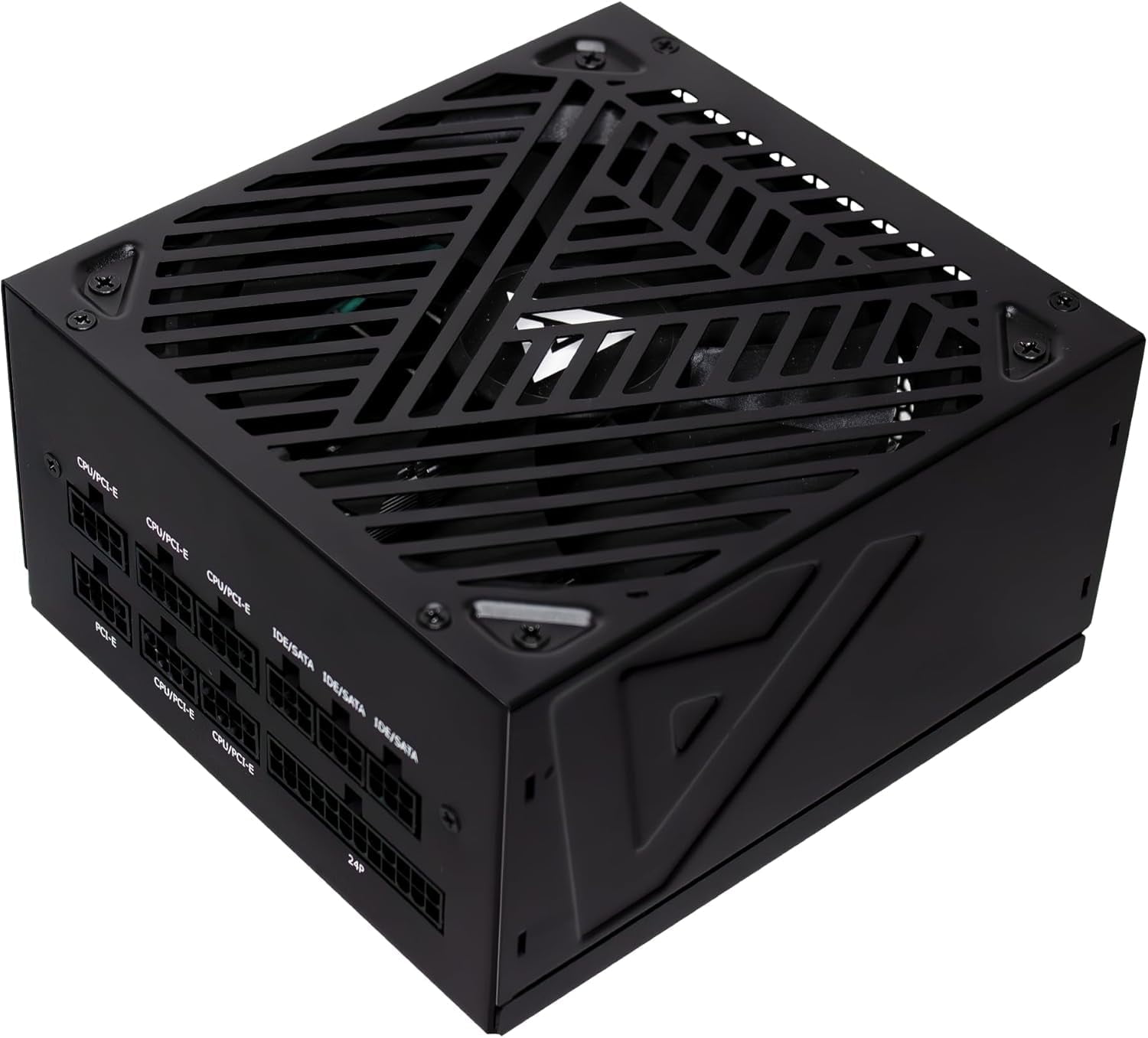 Apevia ATX-SL1000W Soul 1000W ATX 3.0 & 3.1 Compatible, Fully Modular, PCIe 5.1 12V-2x6 Connector ATX Active PFC, DC to DC Converter Design, 140mm Silent Fan, RoHS Compliance, Gaming Power Supply