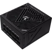 Apevia ATX-SL1000W Soul 1000W ATX 3.0 & 3.1 Compatible, Fully Modular, PCIe 5.1 12V-2x6 Connector ATX Active PFC, DC to DC Converter Design, 140mm Silent Fan, RoHS Compliance, Gaming Power Supply