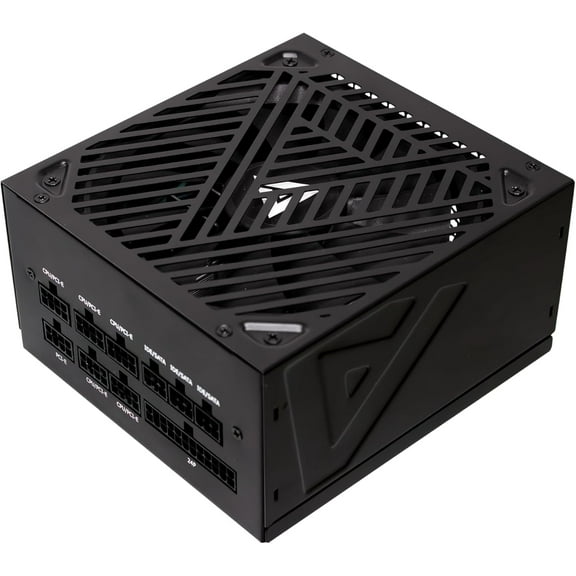 Apevia ATX-SL650W Soul 650W Fully Modular, ATX Active PFC, DC to DC Converter Design 140mm Silent Fan, RoHS Compliance, Gaming Power Supply