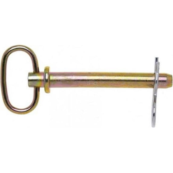 Apex B3899816 0.06 in. Campbell Hitch Pin with Clip, Yellow Zinc Plated - 10 Per Bag