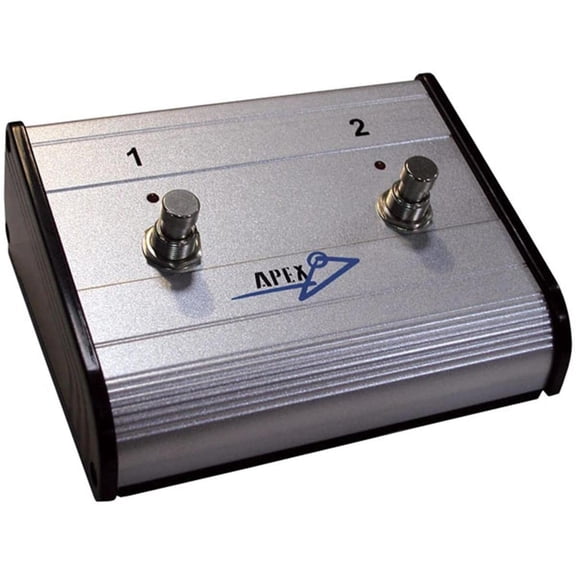 Apex AFS2 Dual Button Footswitch with LED