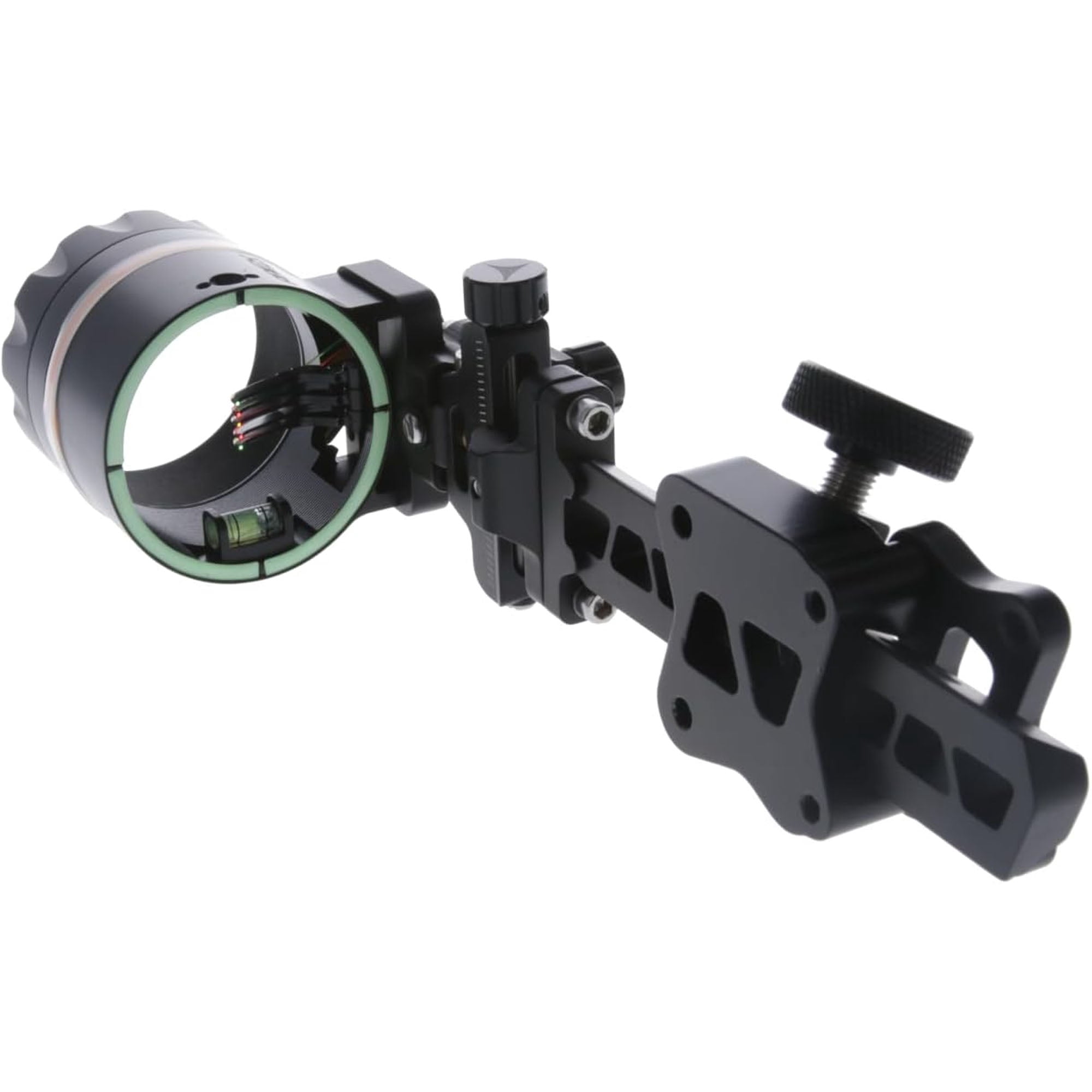 Truglo Apex Magnitude Dovetail Sight 5 Pin, Left Hand/ Right Hand ,Removable Bracket - Black